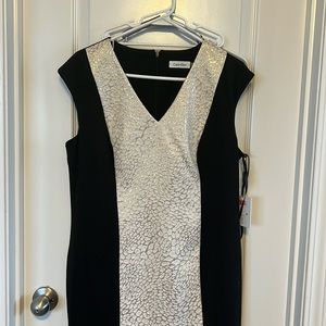 Black Calvin Klein dress